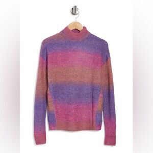 NWOT- Women’s Belldini Ombré Mock Neck Pullover Sweater XL